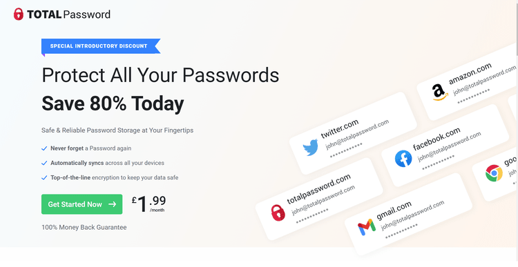 Total Password Screenshot